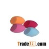 Olive Slanted Shape Makeup Cosmetic Sponge