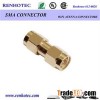 gold plated double SMA male connector