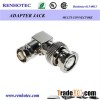 right angle BNC male to female adapter connector