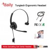 Noise-cancelling Wirded Headset With Adjustable Headband