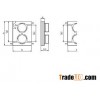 Un-Shielded Microstrip Isolator Circulator Modules