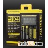 Nitecore D4 lcd 18650/18500/18350 battery charger