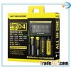 Nitecore LCD 4 slots universal smart charger D4 coming