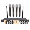 UHF Four Channel wireless microphone