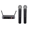 UHF Dual Channel karaoke wireless microphone