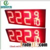 popular size 12inch red 8889/10 with case led price changer