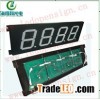 12inch white 8888 with iron case gas price sign numbers