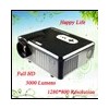 1280*800 resolution 3D full hd led home theater projector