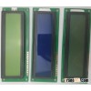 122x32 monochrome LCD, 122x32 Yellow-Green Blue
