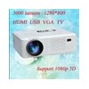 Cheapest 3000 lumens support 1080p 3D mini hd lcd projector