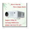 1280*800 resolution full hd led 3000 lumen digital projector
