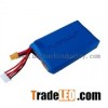 High rate drone lipo battery pack  2550mAh 14.8V 4S1P