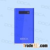 DOCA New hot sale D602 8000 mAh ultra thin rechargeable powe