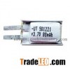 small lipo 501221 Lipo battery 80mAh with CE ROSH