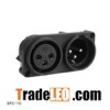 double xlr connector SPC-10