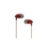 Fashion design wood earpiece earphones