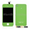 Glass Back Cover + Digitizer LCD Display Screen Assembly for