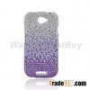 Classy Diamond Rhinestone Hard Case For HTC One S - Gradient