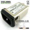1-10A, IEC filter with power inlet filter