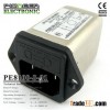 1-10A, IEC filter with fuse holder