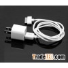 Wall AC Charger USB Sync Data Cable for iPhone 4, 3GS