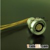 LEMO connector equivalent, B series, fixed receptacle