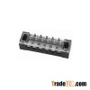 dual row barrier terminal block feed through