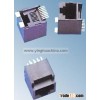 PCB Jack Top Entry DIP SMT only 6, 8port  M-Type connector