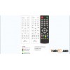 satellite receivers remote control QT-8388