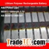 3.7V 1500mAh RC lipo battery lithium battery for helicopter