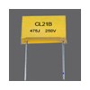 box type  polyester film capacitor 250v 4.7uf