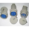3 phases 4 wires plug and socket for AC movable power plant