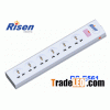6 ways universal plugs and socket