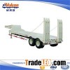 Export Japan 2 axle air suspension flatbed semi trailer