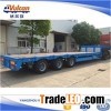 Tri axle air bag suspension lowboy trailer