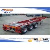 Customized 3 axle 40ft container skeleton trailer