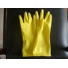 dipplined household latex gloves-60g/pair