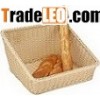 PP Rattan/Wicker bread basket with LFGB approved