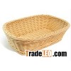 Durable PP Rattan/Wicker basket with LFGB certification