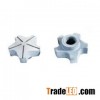 Nitride bonded silicon carbide (NBSC) degassing rotor