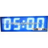 blue table clock