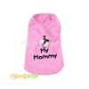 Pink dog vest dog clothes