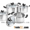 8pcs european pot with double handles