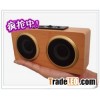 TF/SD/USB/MMC MP3/MP4  Portable Mini Wooden Speaker