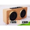 Wooden TF(no need transform)/SD/USB/MMC portable mini  speak