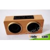 Wooden TF(no need transform)/SD/USB/MMC mini speaker