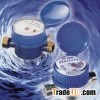 Rotary vane wheel dry-dial sing-jet water meter