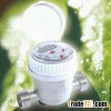 Volumetric rotary pistion water meter