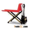 Electric high lift scissor truck