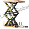 Double scissor lift table